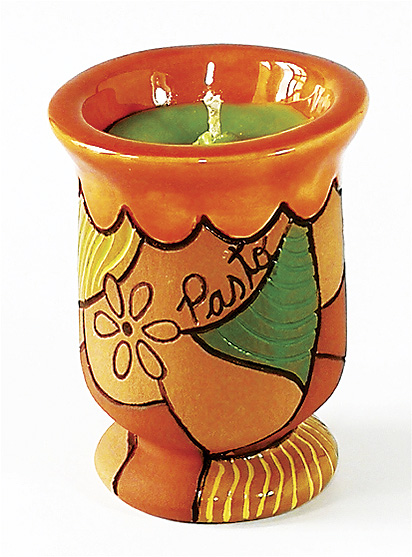 ACCESORIOS DECORATIVOS para velas, elaborados a mano - ILUMINARTE &reg;: Vela en Cer&aacute;mica: Candelabro 1 / handmade decorative accessories for candles: ceramic candle - chandelier 1