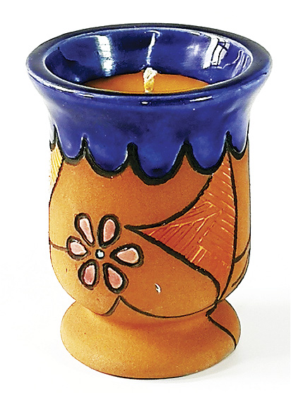 ACCESORIOS DECORATIVOS para velas, elaborados a mano - ILUMINARTE &reg;: Vela en Cer&aacute;mica: Candelabro 1 / handmade decorative accessories for candles: ceramic candle - chandelier 1