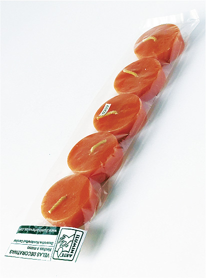 ACCESORIOS DECORATIVOS para velas, elaborados a mano - ILUMINARTE &reg;: VELAS DE PEBETERO / handmade decorative accessories for candles: cauldron candles