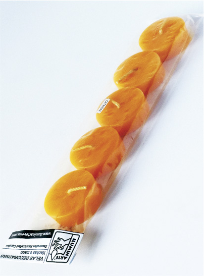 ACCESORIOS DECORATIVOS para velas, elaborados a mano - ILUMINARTE &reg;: VELAS DE PEBETERO / handmade decorative accessories for candles: cauldron candles