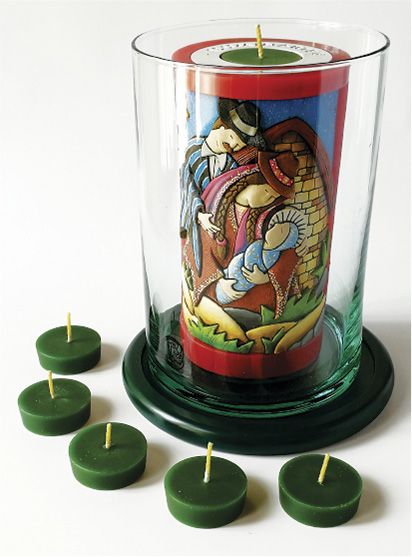 Vela Decorativa en Relieve: Pesebre Campesino 1 / handmade candle: typical Nativity 1 Vela Decorativa en Relieve: Pesebre Campesino 1 / handmade candle: typical Nativity 1