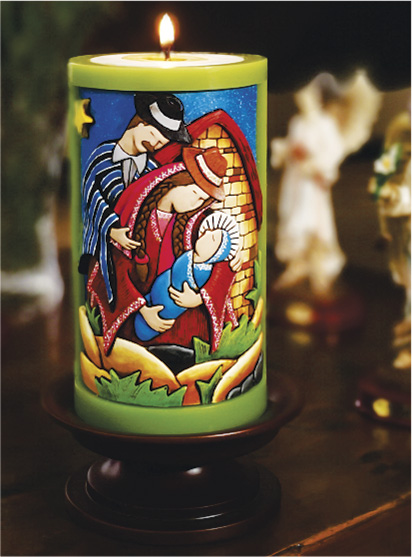 Vela Decorativa en Relieve: Pesebre Campesino 1 / handmade candle: typical Nativity 1 Vela Decorativa en Relieve: Pesebre Campesino 1 / handmade candle: typical Nativity 1