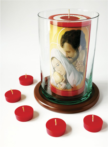 Vela Decorativa pintada al Óleo: Sagrada Familia 1 / decorative handmade candle painted in oil: Holy Family 1 Vela Decorativa pintada al Óleo: Sagrada Familia 1 / decorative handmade candle painted in oil: Holy Family 1