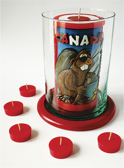Vela Decorativa Tallada a Mano: Castor Canad&aacute; 1 / decorative hand carved candle: Canadian beaver 1
