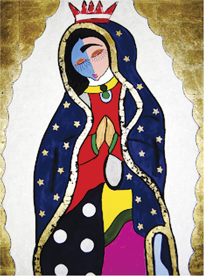 Obra Original: Virgen de Guadalupe - de Nelson Vianey / original picture: Virgin of Guadalupe by Nelson Vianey