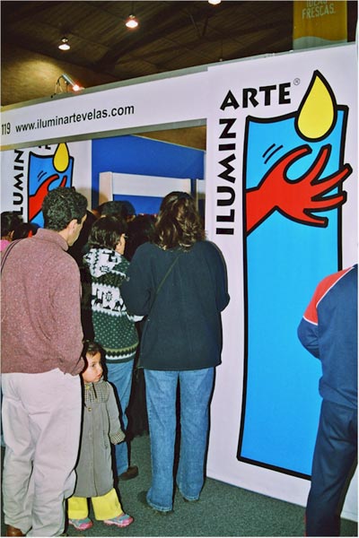 Velas Decorativas ILUMINARTE &reg; en Mar&iacute;a Santa Restaurante / decorative candles ILUMINARTE &reg; in the maria santa restaurant